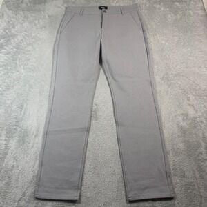 PAIGE Brennan Tech Trousers Mens 32 Gray Shark Fin Stretch Travel Casual Rayon